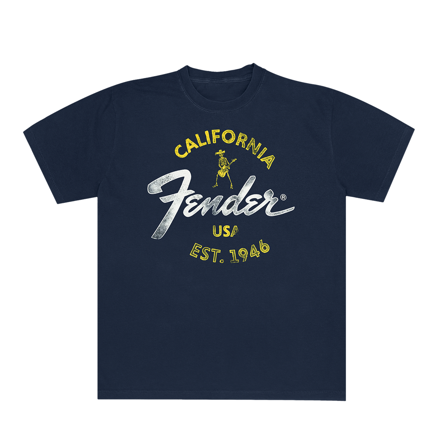 Fender Baja Blue Tee Shirt