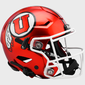 Utah Utes Full Size SpeedFlex Authentic Helmet - NCAA