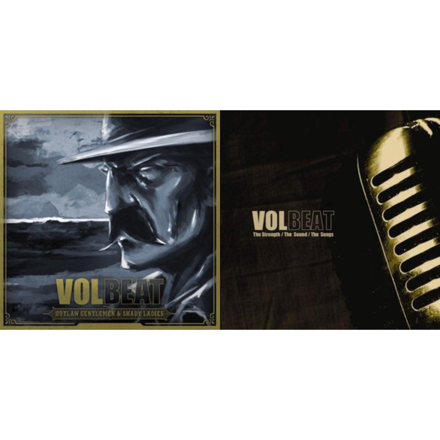 Volbeat - Outlaw Gentlemen & Shady Ladies & Strength / The Sound / The Songs (Glow In The Dark LP Vinyl) (X)