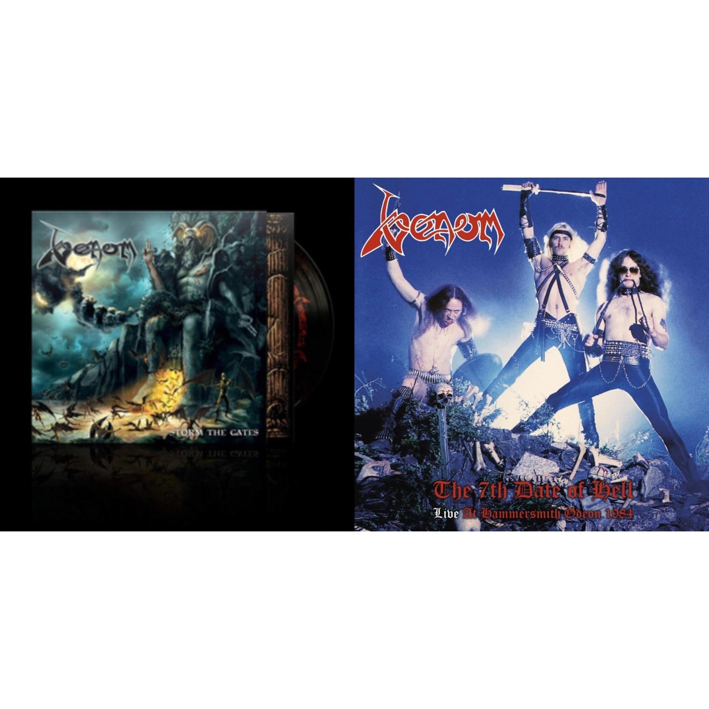 Venom - Storm The Gates (2LP/Picture Disc) & 7Th Date Of Hell - Live At Hammersmith 1984