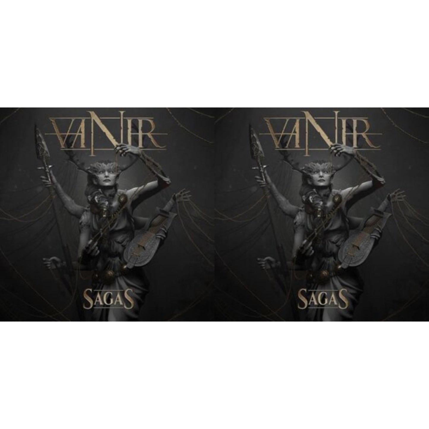 Vanir - Sagas (Gold & Black LP Vinyl) & Sagas (Gold LP Vinyl)