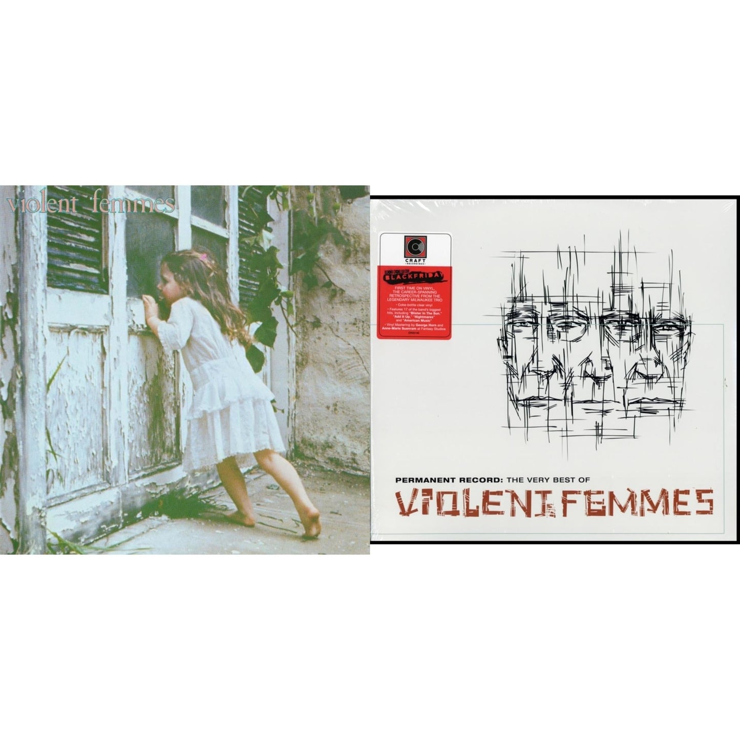 Violent Femmes - Violent Femmes & Permanent Record: The Very Best Of Violent Femmes (Coke Bottle Clear Vinyl/2LP)