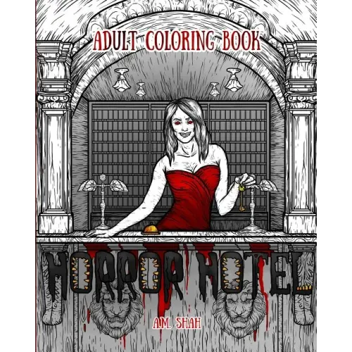 Adult Coloring Book: Horror Hotel