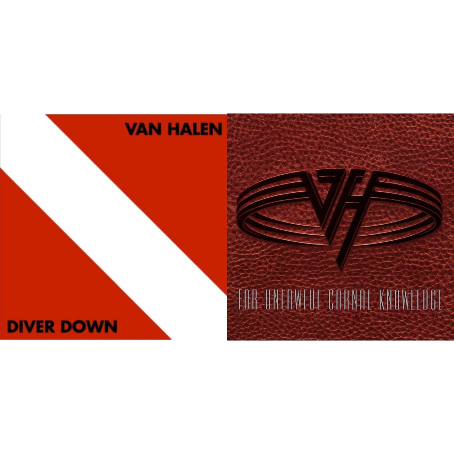 Van Halen - Diver Down & For Unlawful Carnal Knowledge (2LP/Blu-Ray/2CD)