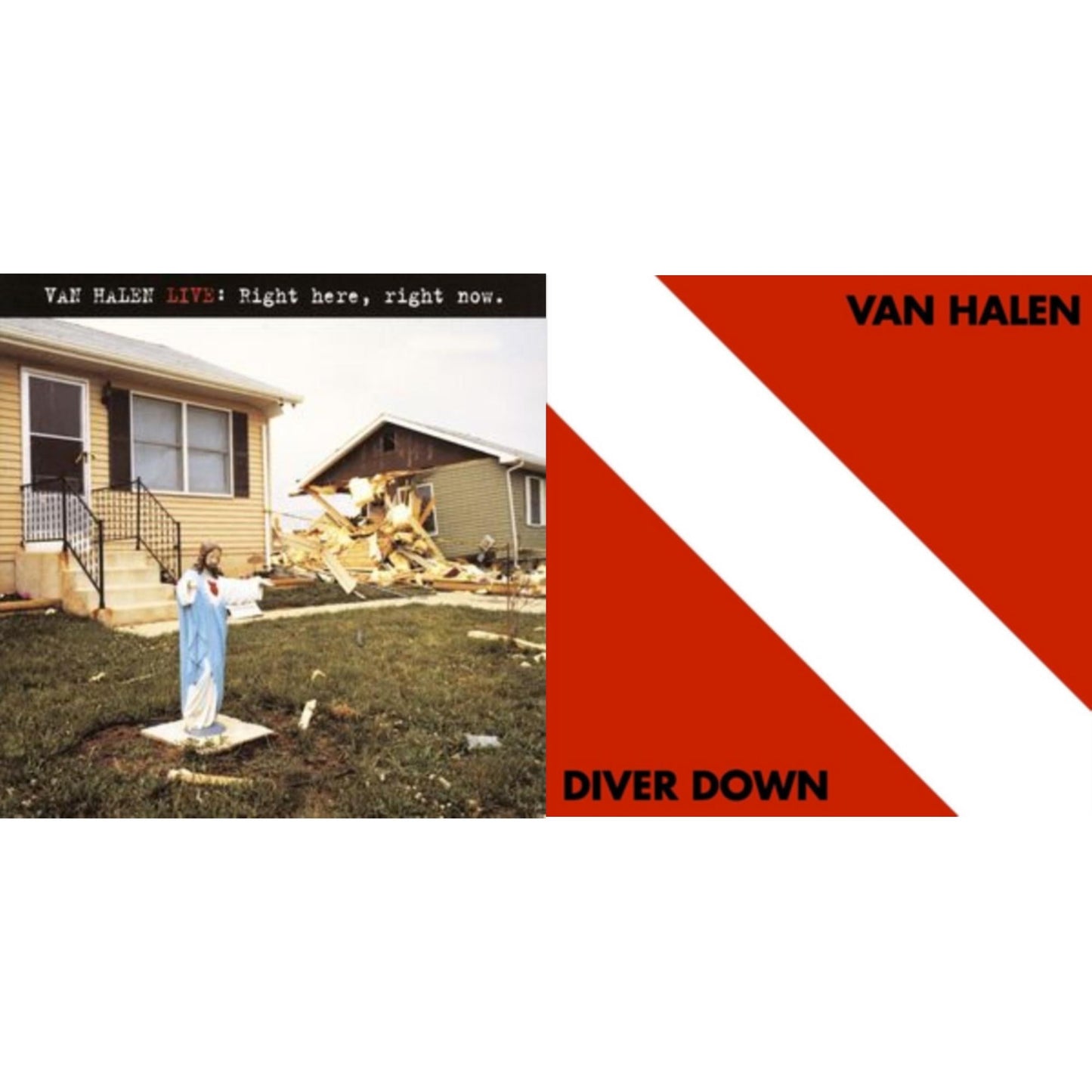 Van Halen - Diver Down & Live: Right Here, Right Now (4LP)