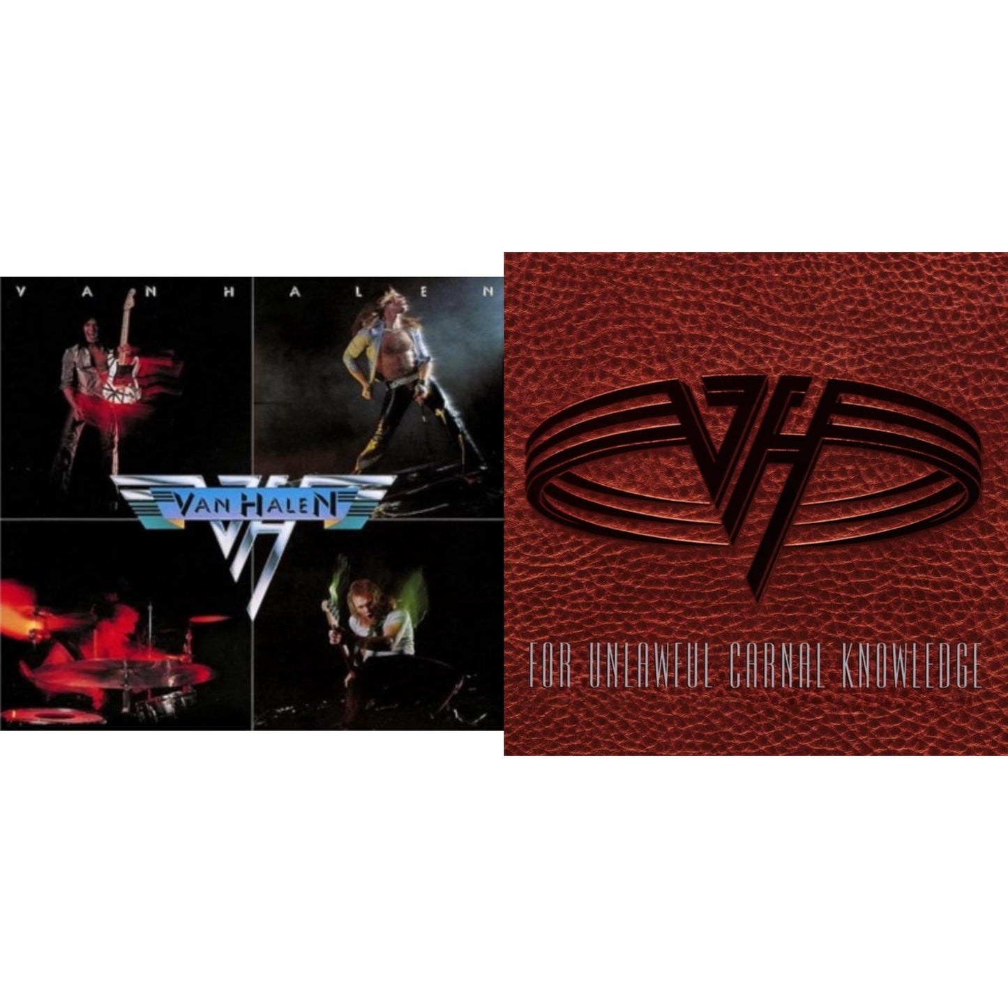 Van Halen - Van Halen (Digitally Remastered) & For Unlawful Carnal Knowledge (2LP/Blu-Ray/2CD)