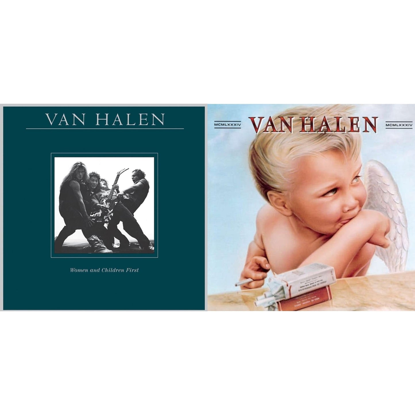 Van Halen - Women & Children First & 1984 - LP Vinyl Bundle