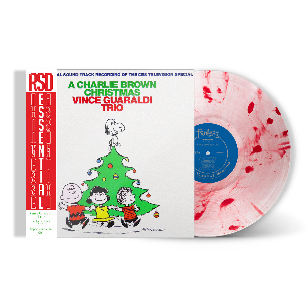A CHARLIE BROWN CHRISTMAS (Peppermint Colored) Vinyl Record