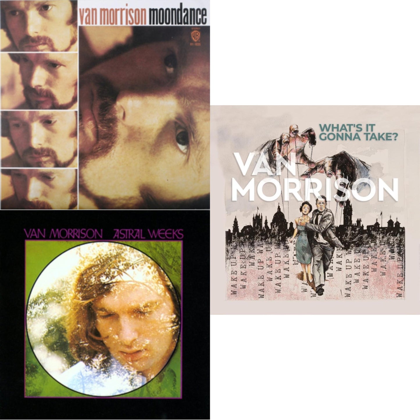Van Morrison - Moondance & Astral Weeks (180G/Original Master) & What’S It Gonna Take? (2LP)