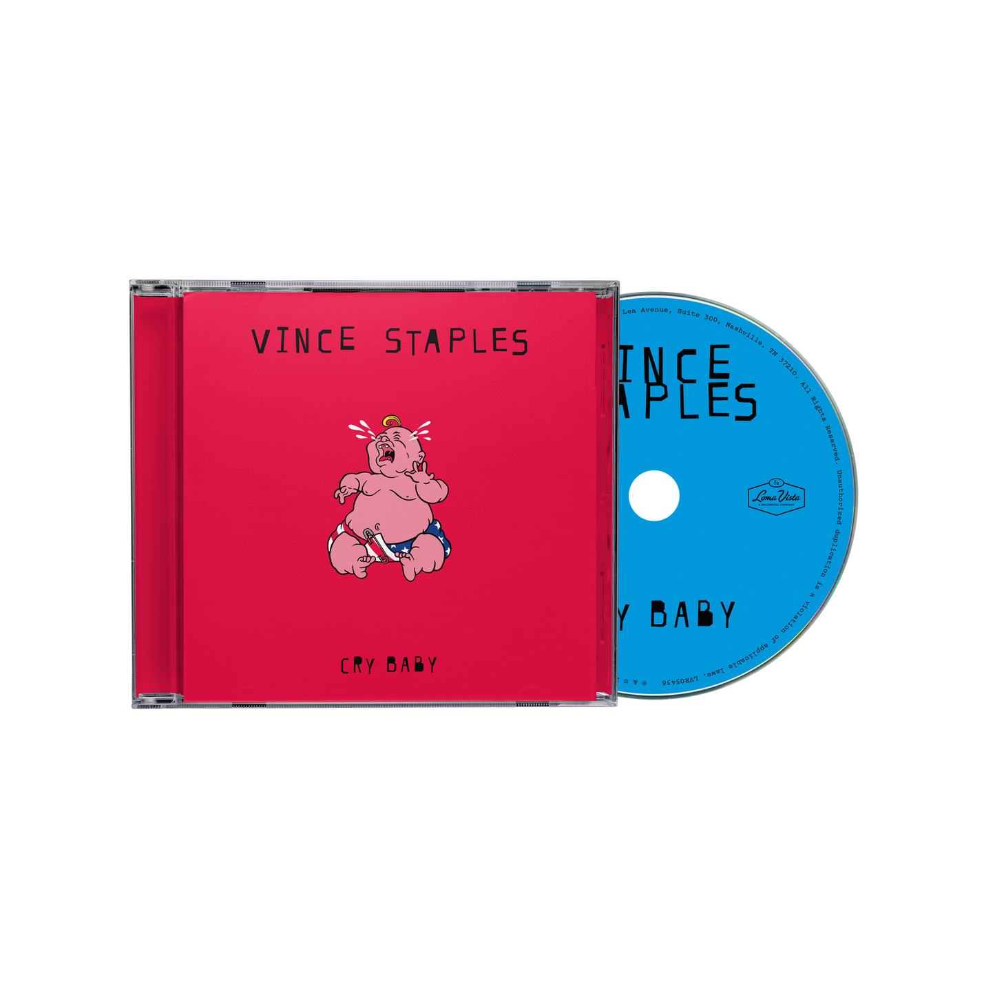 Vince Staples Cry Baby Music CD