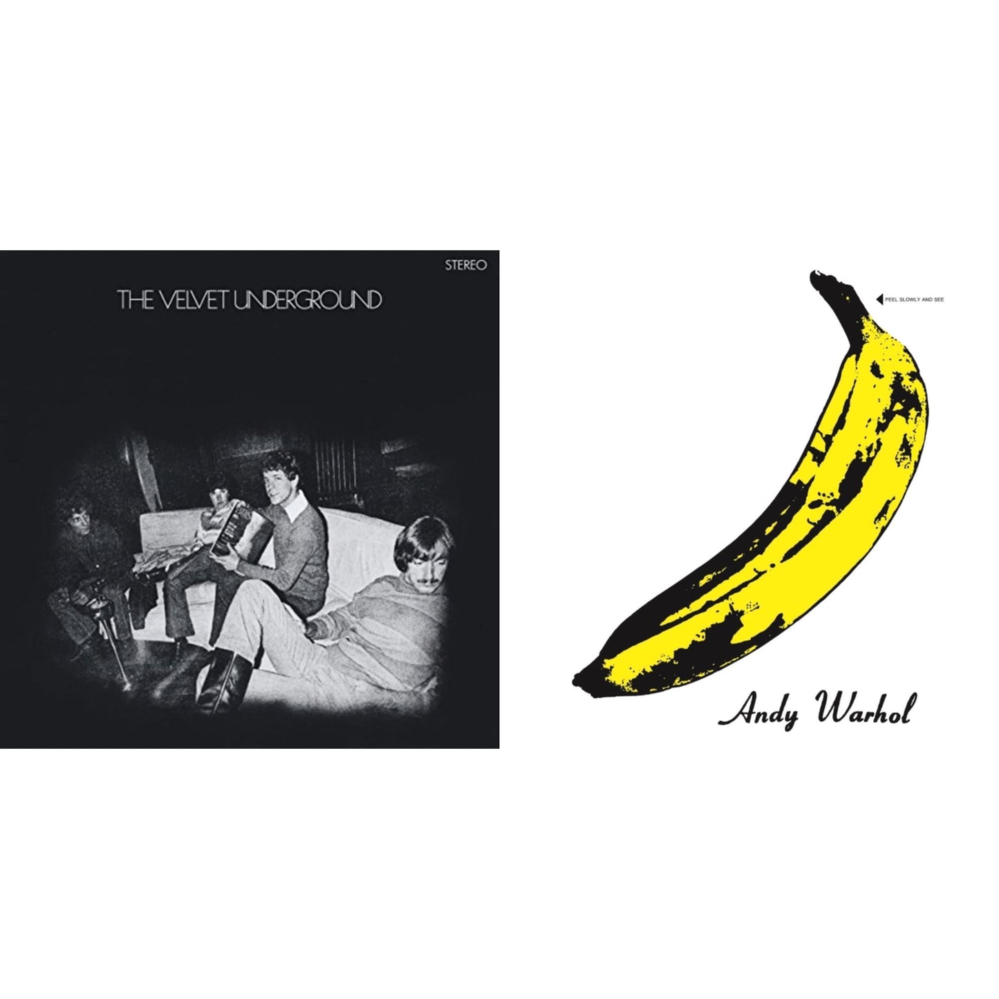 Velvet Underground - Velvet Underground (45Th Anniversary) & Velvet Underground & Nico - LP Vinyl Bundle
