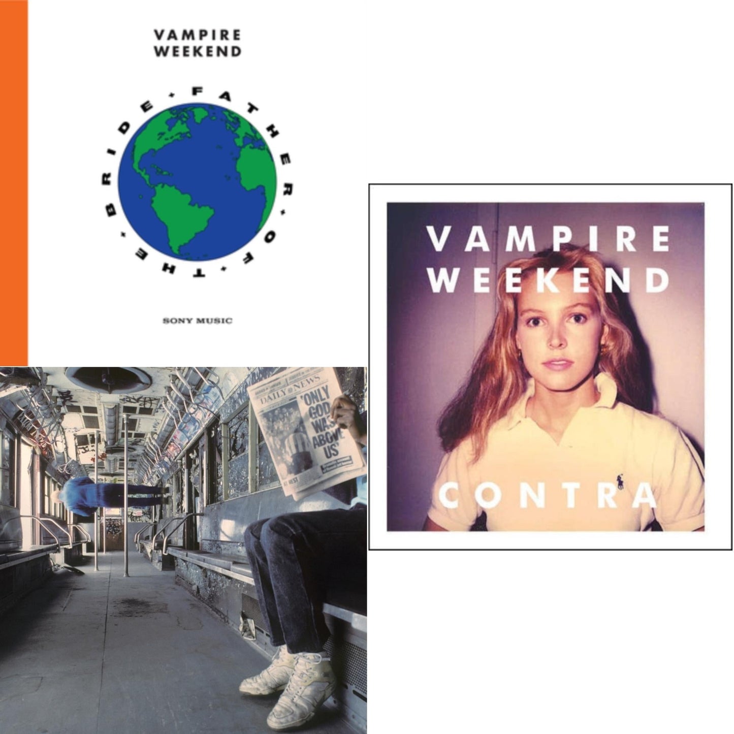 Vampire Weekend - Father Of The Bride (2LP/140G) & Only God Was Above Us (X) (2LP) & Contra