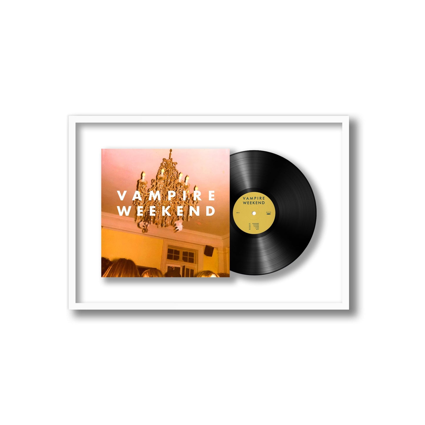 Vampire Weekend Framed Vinyl Record