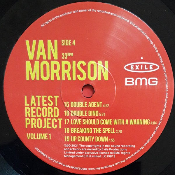 Van Morrison – Latest Record Project Volume 1 (3-LP Vinyl) Vinyl Record
