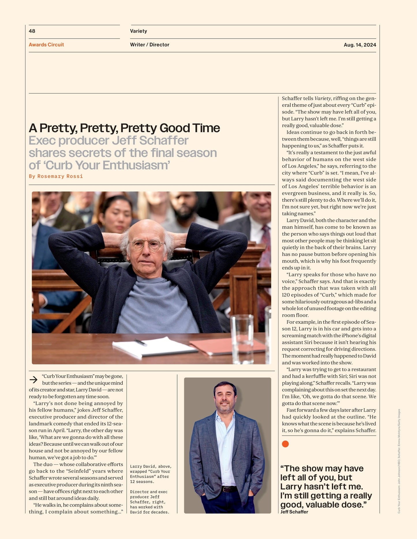 Variety - 24.08.14 Edition: Sofia Vergara Discusses Her Role As Murderous Drug Lord In Griselda Post Modern Family, TikTok Election, It Ends With Us Premiere, Vince Vaughn Comedy Bad Monkey & More!