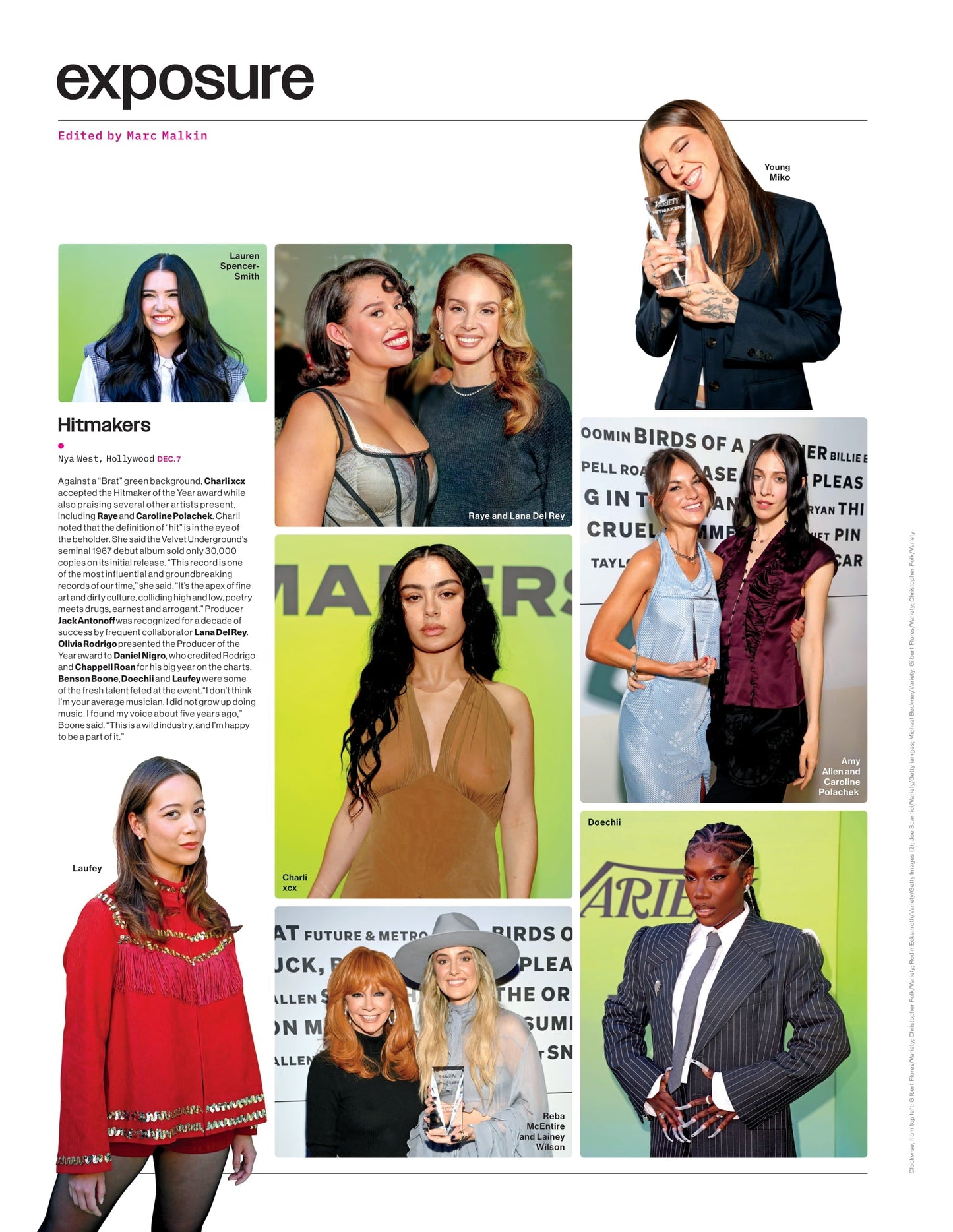 Variety - 24.12.11 Edition: Actors On Actors, Ariana Grande, Cynthia Erivo, Ryan Reynolds & Angelina Jolie, Top Chart Honorees, JJ Abrams To Re-Up Warner Bros Contract, Grammy Race Contenders & More!