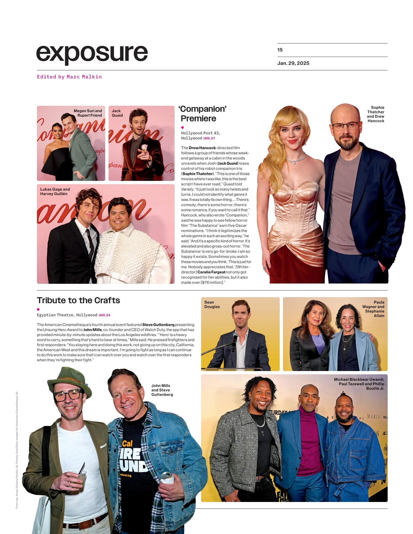 Variety - 25.01.29 Edition: Sterling K. Brown Returns To TV In Hulu’s Political Thriller, Grammys Pivoted Again; The Third Time In Five Years, Oscar Nominations, The Substance, Sundance Recap & More!