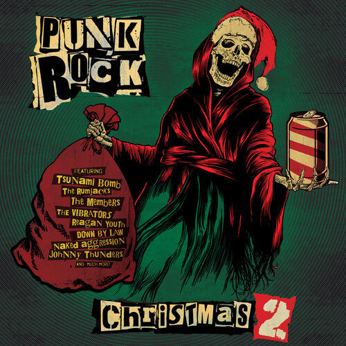 Punk Rock Christmas 2 (Colored Vinyl, Green, Limited Edition) Vinyl Record