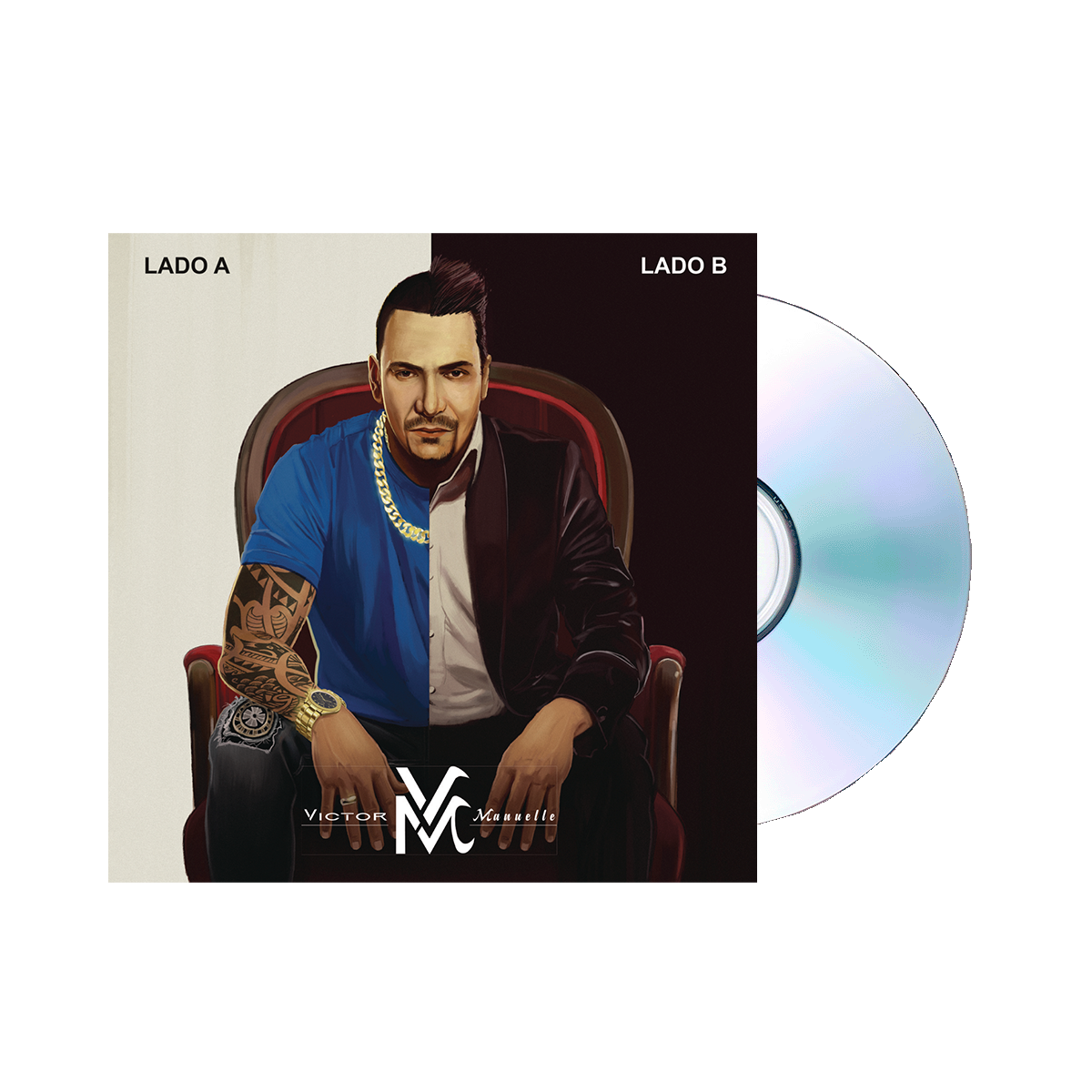 Victor Manuelle - Lado A Lado B Music CD
