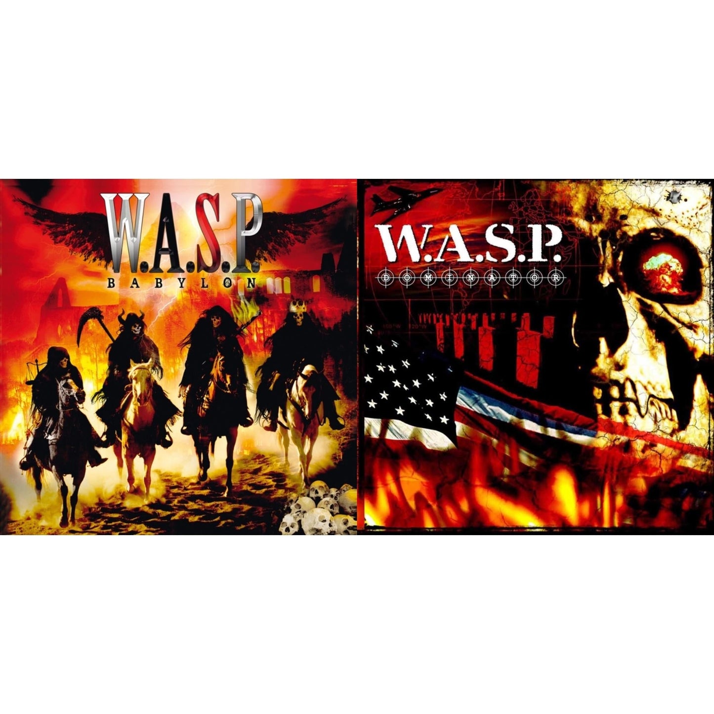 W.A.S.P. - Dominator (Gatefold LP) & Babylon (Gatefold)
