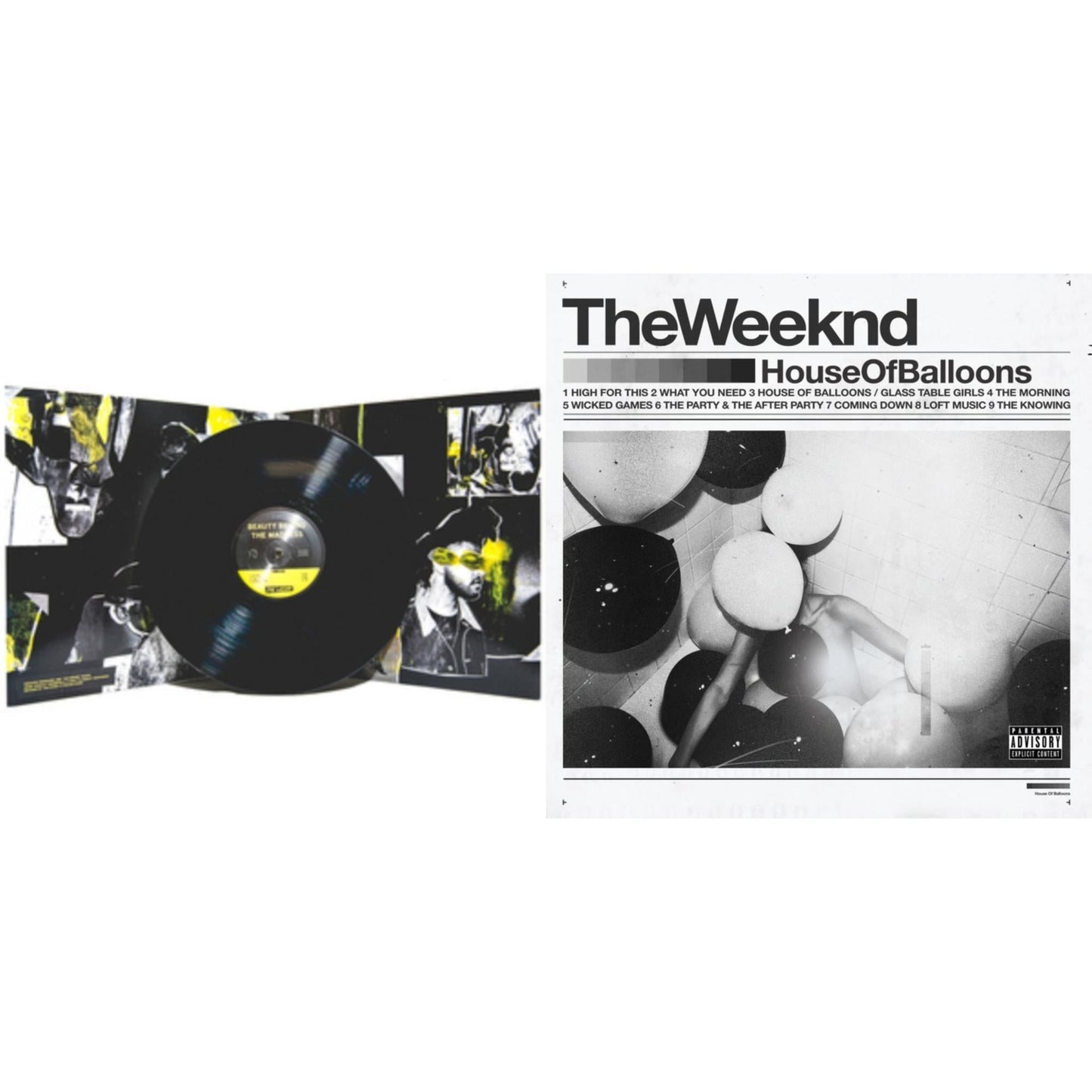Weeknd - House Of Balloons (10Th Anniversary) (2LP) & Beauty Behind The Madness (X)