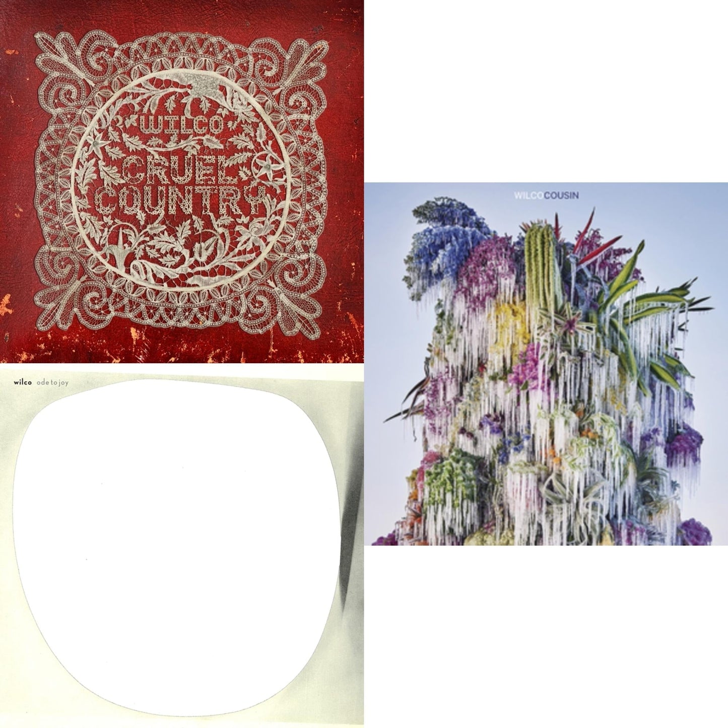 Wilco - Ode To Joy & Cruel Country & Cousin - CD Bundle