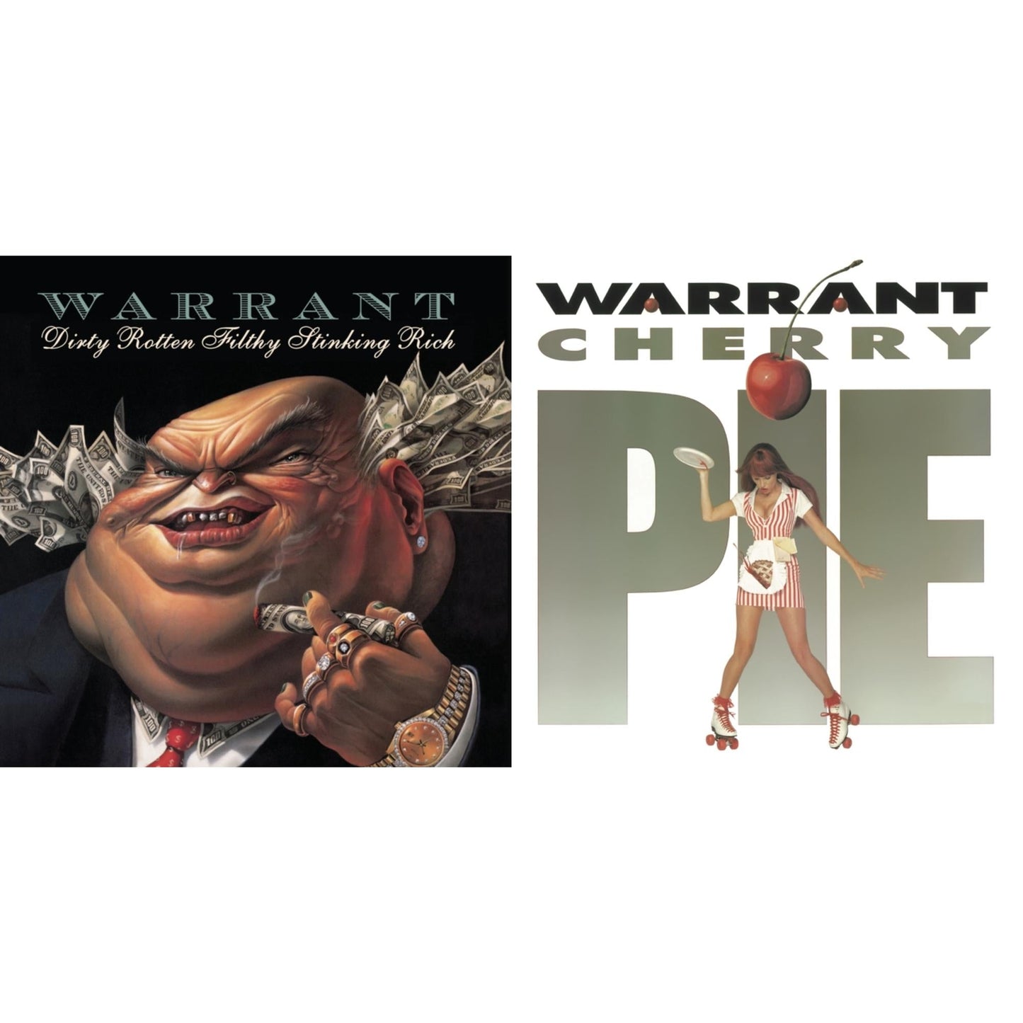 Warrant - Dirty Rotten Filthy Stinking Rich & Cherry Pie - CD Bundle