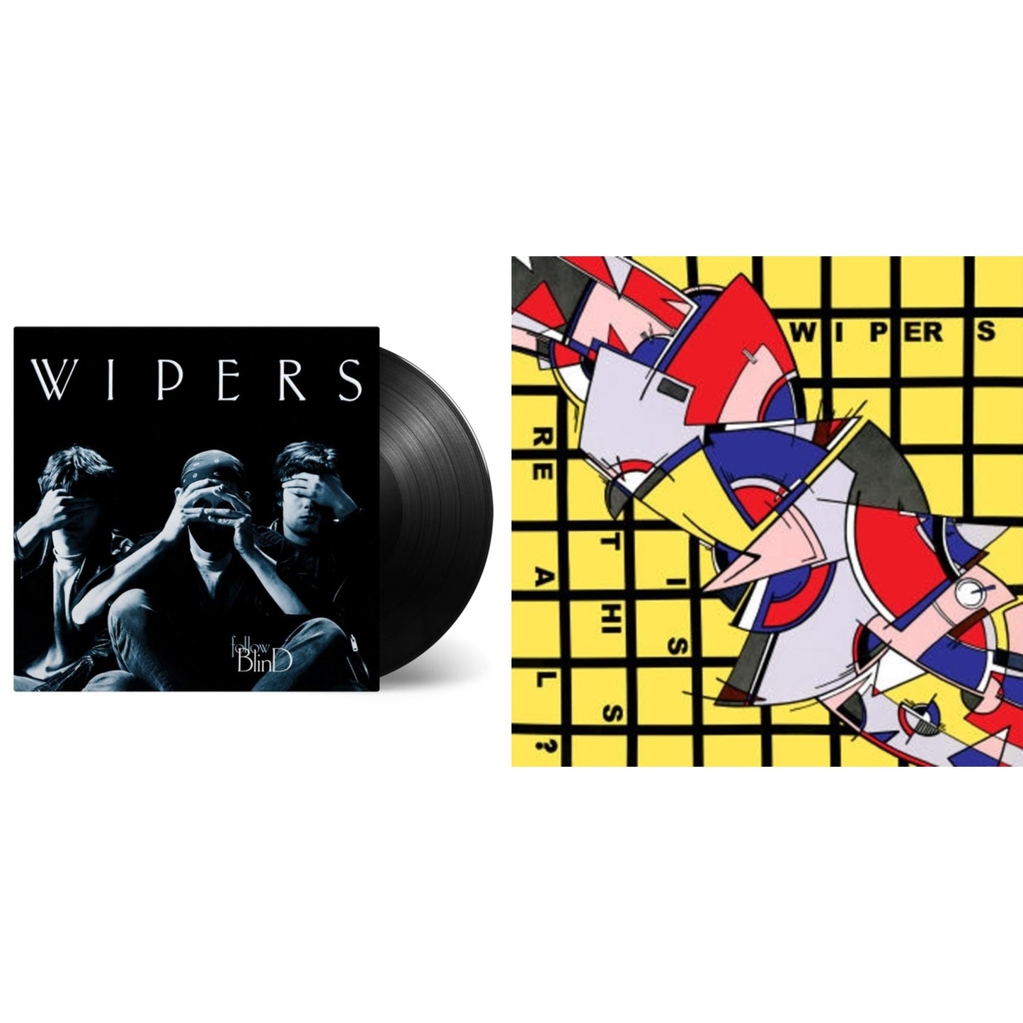 Wipers - Is This Real (Limited Remastered Edition) & Follow Blind (180G) - LP Vinyl Bundle