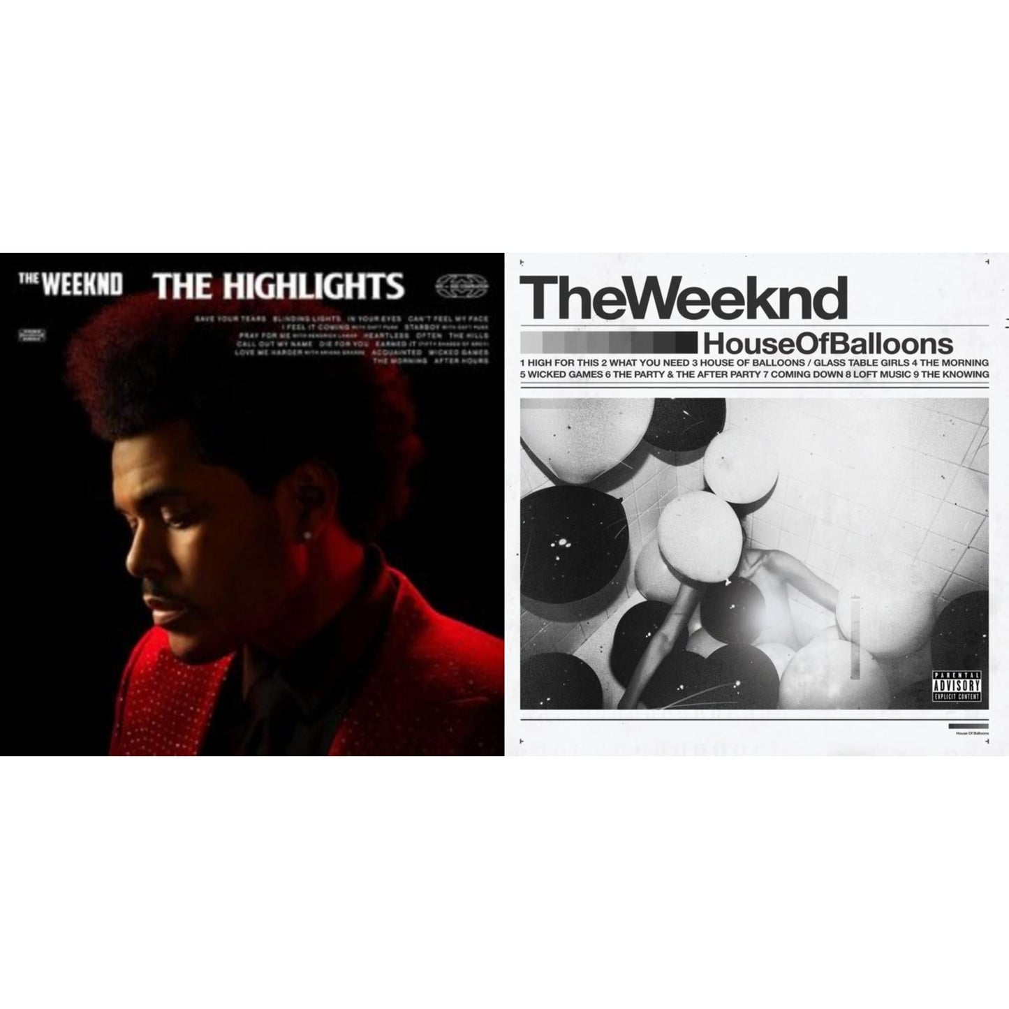 Weeknd - Highlights (2LP) & House Of Balloons (10Th Anniversary) (2LP)