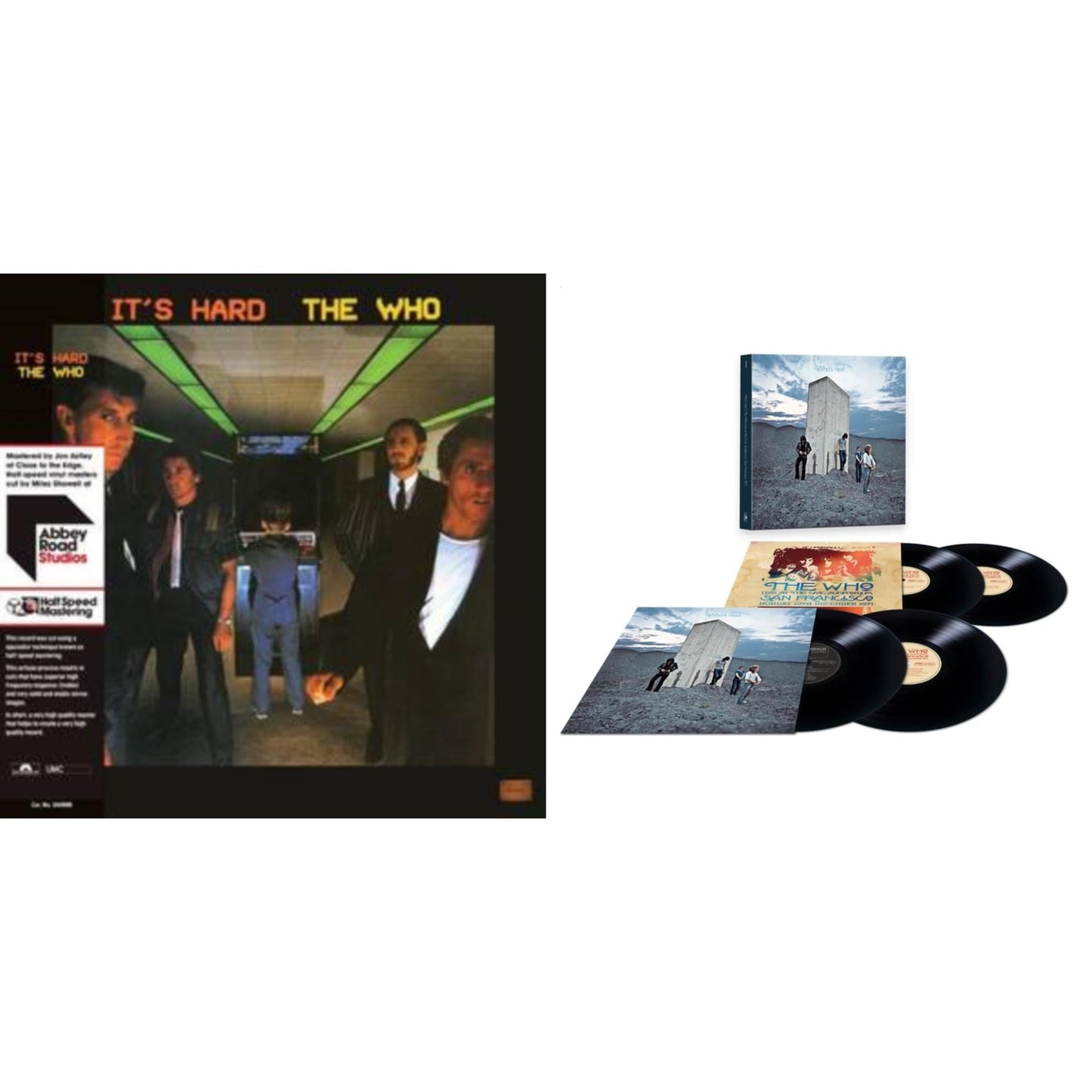 Who - Who's Next/San Francisco 1971 (4LP) & It's Hard (40Th An/2LP/Orange & Yellow Vinyl/Half-Speed)(Rsd)