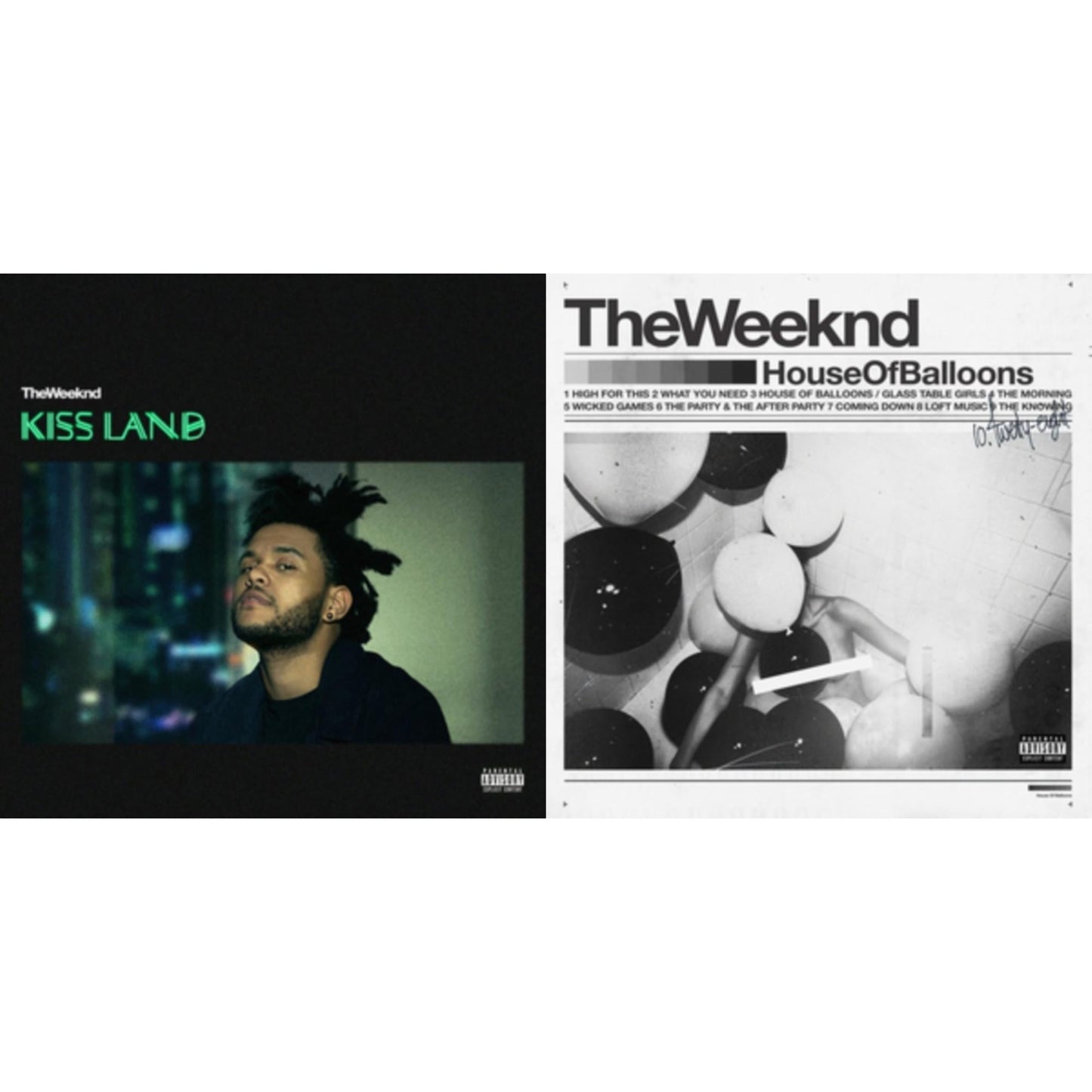 Weeknd - Kiss Land (2LP) & House Of Balloons (X)