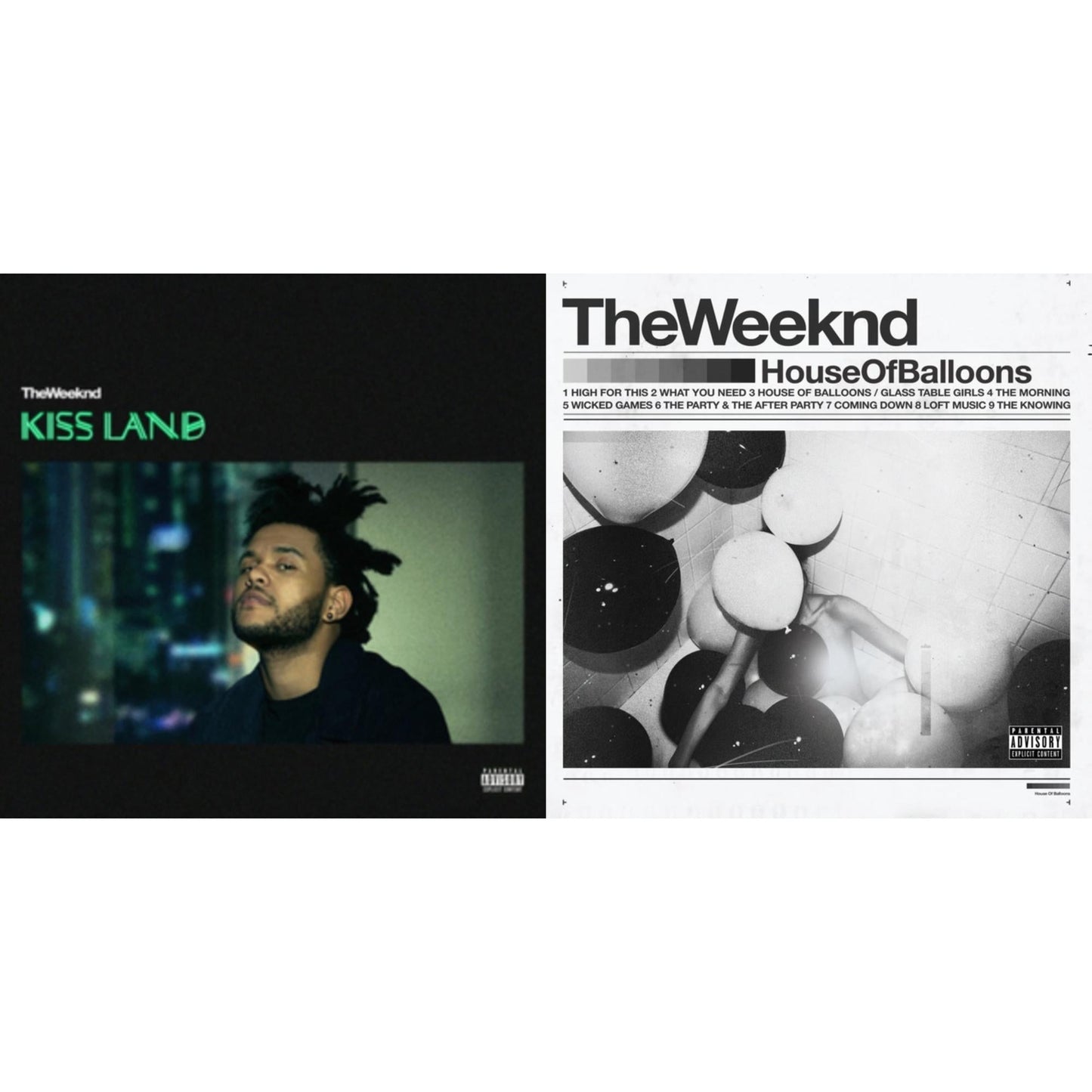 Weeknd - House Of Balloons (10Th Anniversary) (2LP) & Kiss Land (2LP)