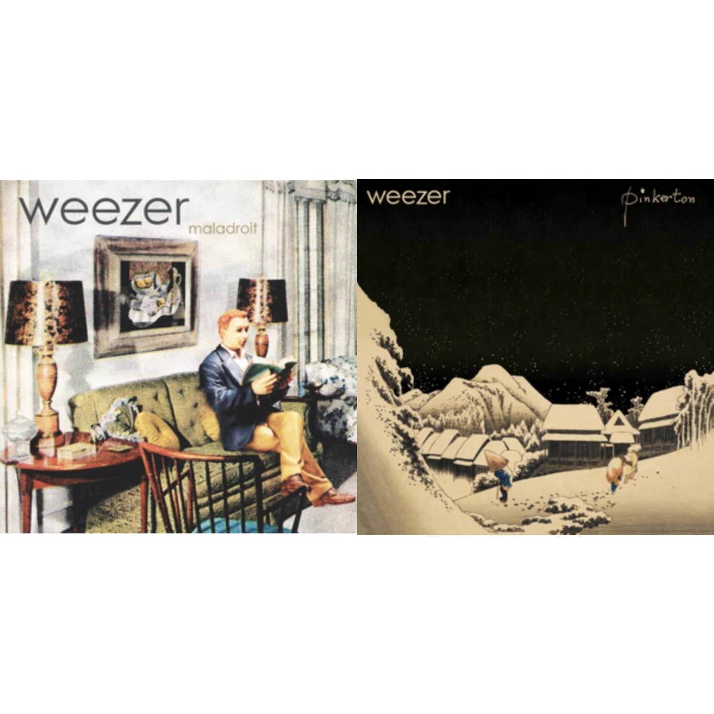 Weezer - Maladroit & Pinkerton - LP Vinyl Bundle