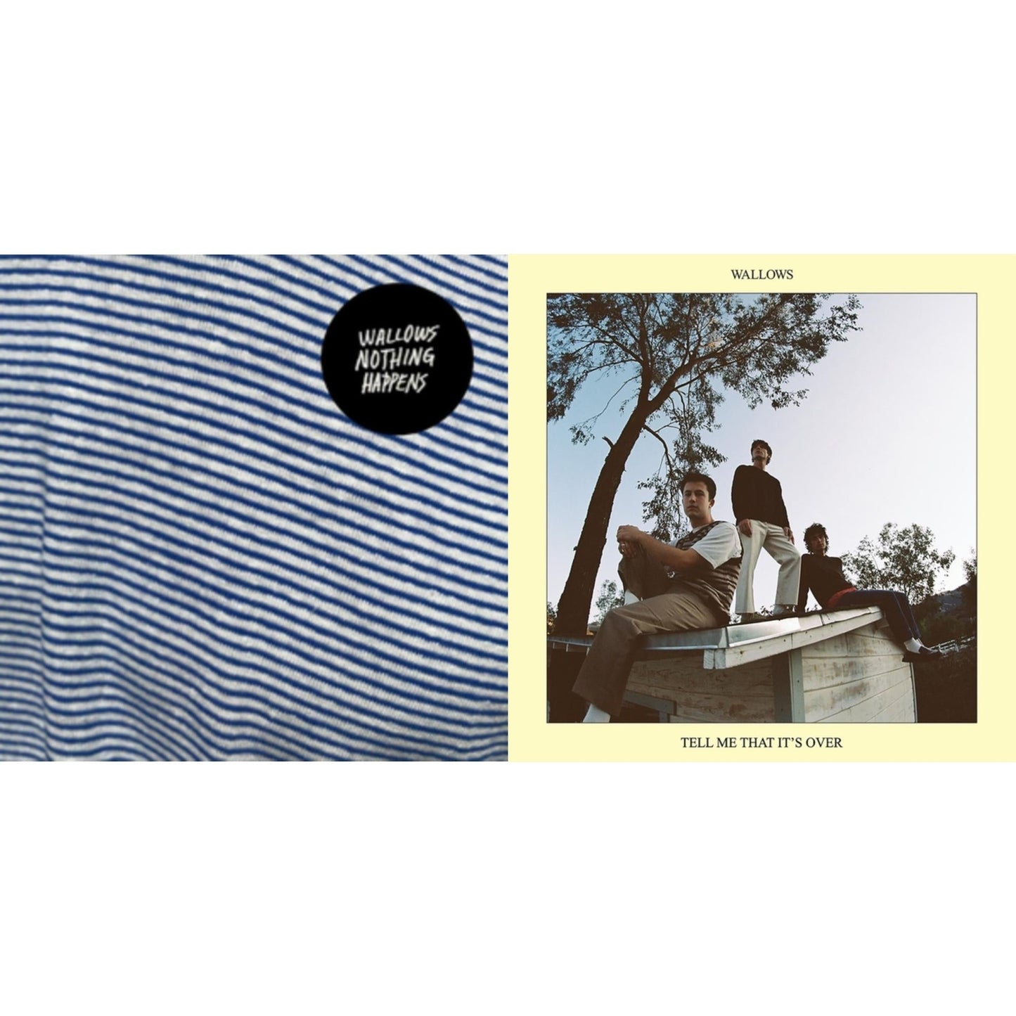 Wallows - Tell Me That It's Over (Yellow LP Vinyl) & Nothing Happens (LP/Dl Code)