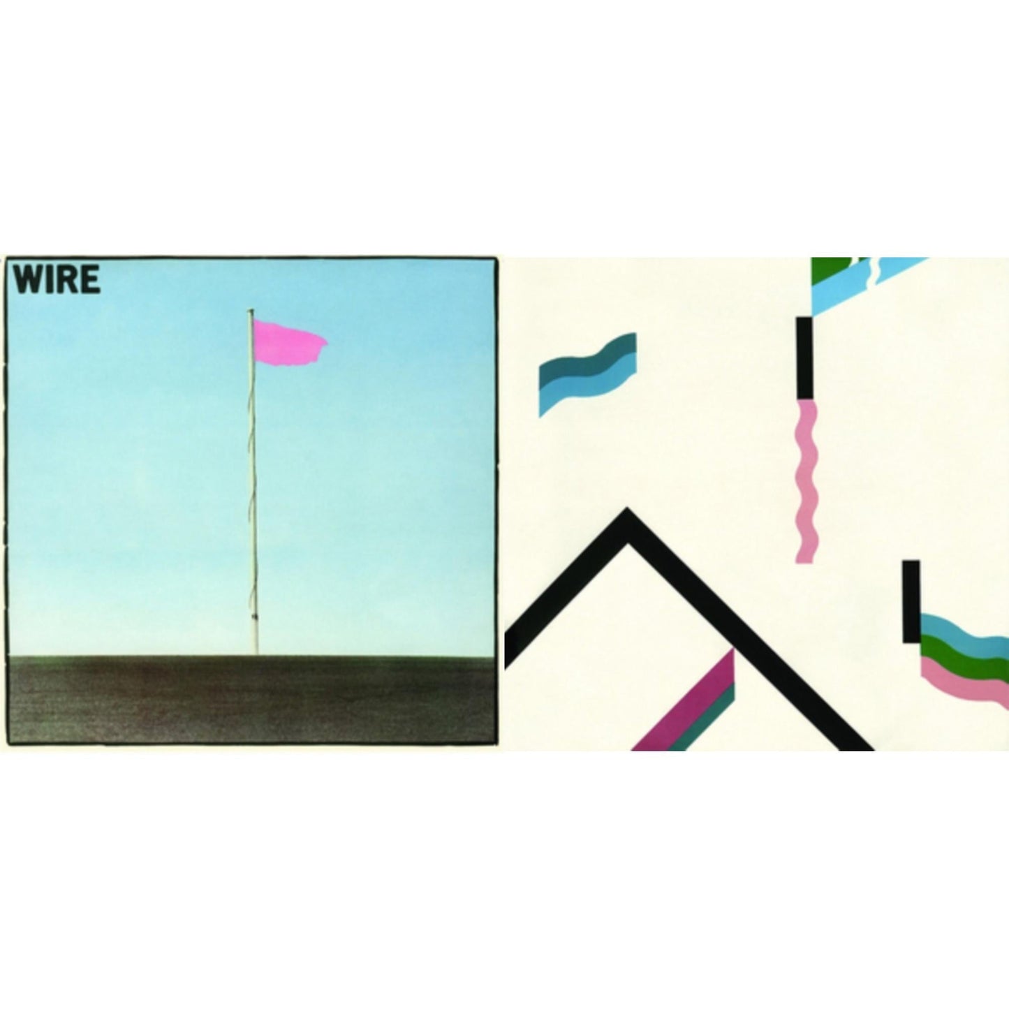 Wire - Pink Flag (Remastered) & 154 (Remastered) - LP Vinyl Bundle
