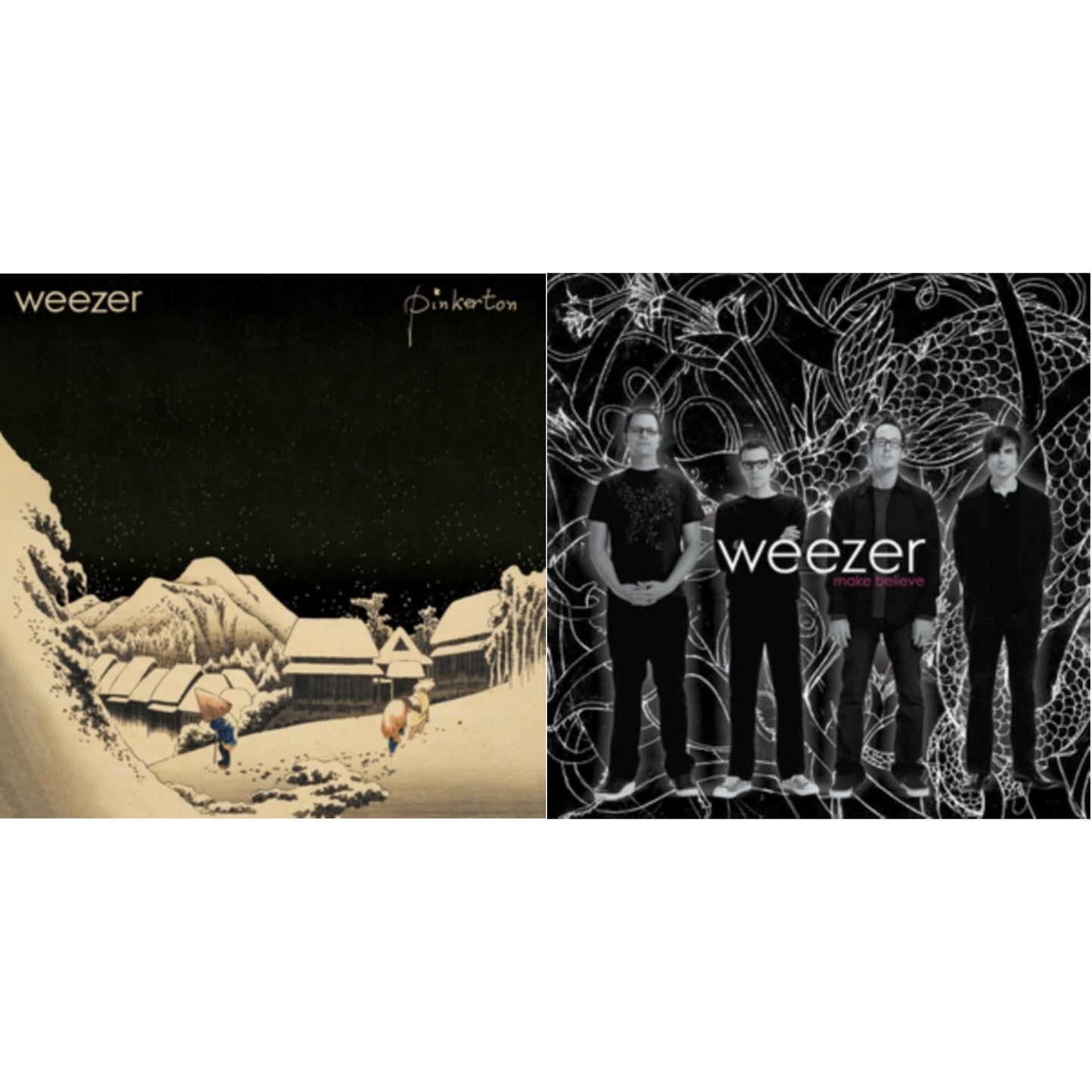 Weezer - Pinkerton & Make Believe - LP Vinyl Bundle