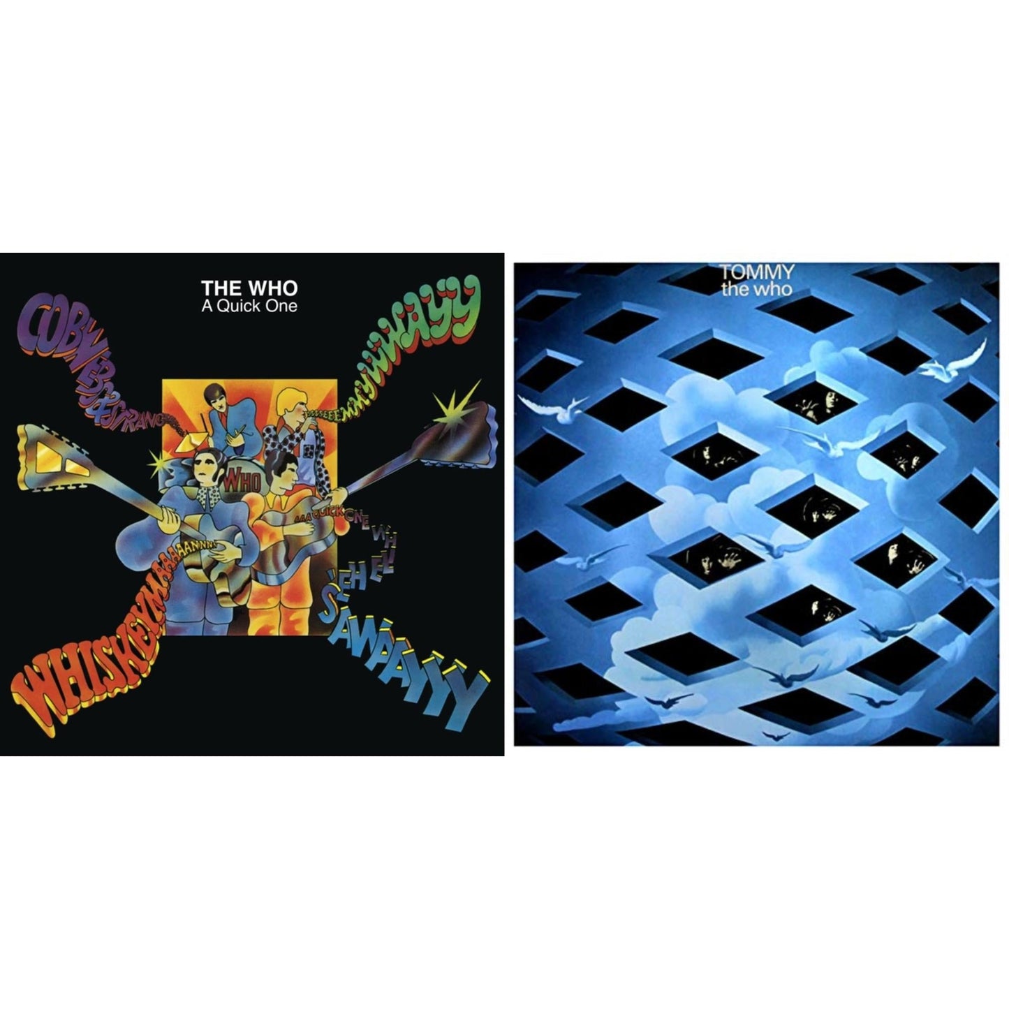 Who - Quick One (Half-Speed Master) & Tommy - LP Vinyl Bundle