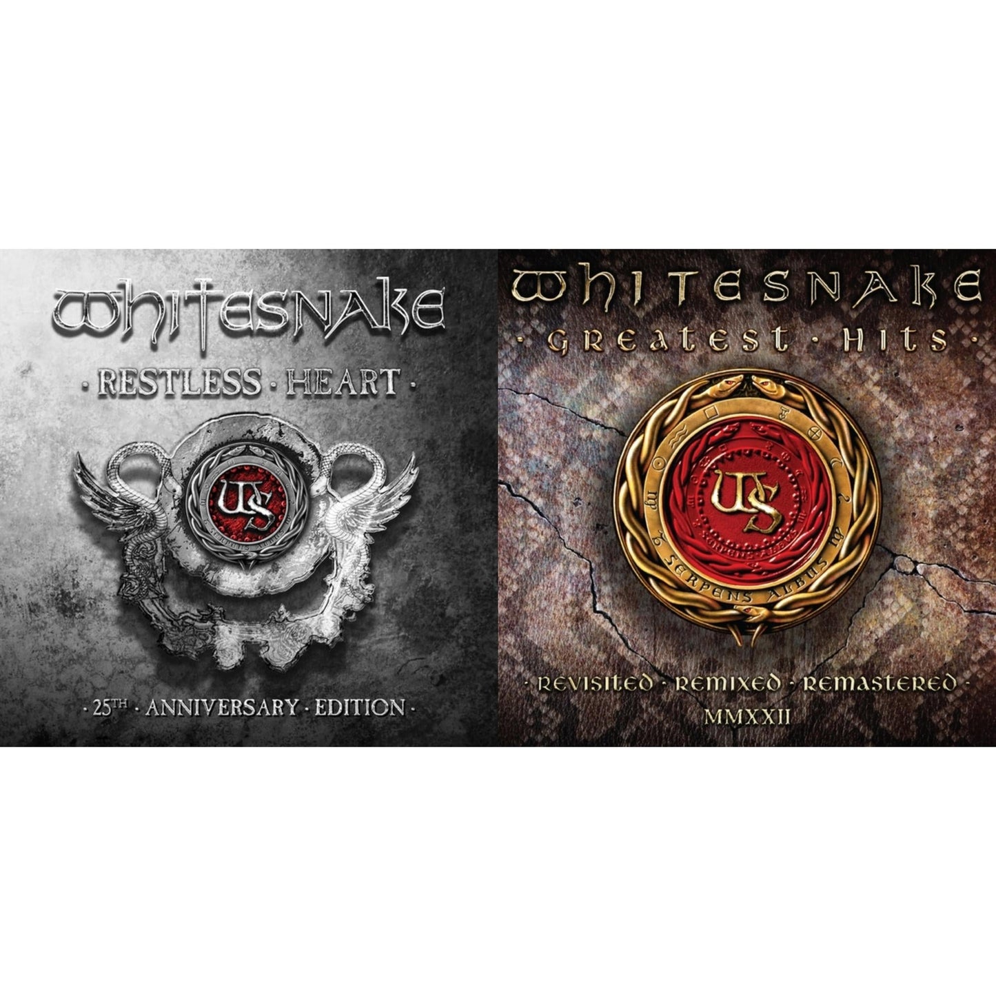 Whitesnake - Restless Heart (2021 Remix) (2LP) & Greatest Hits