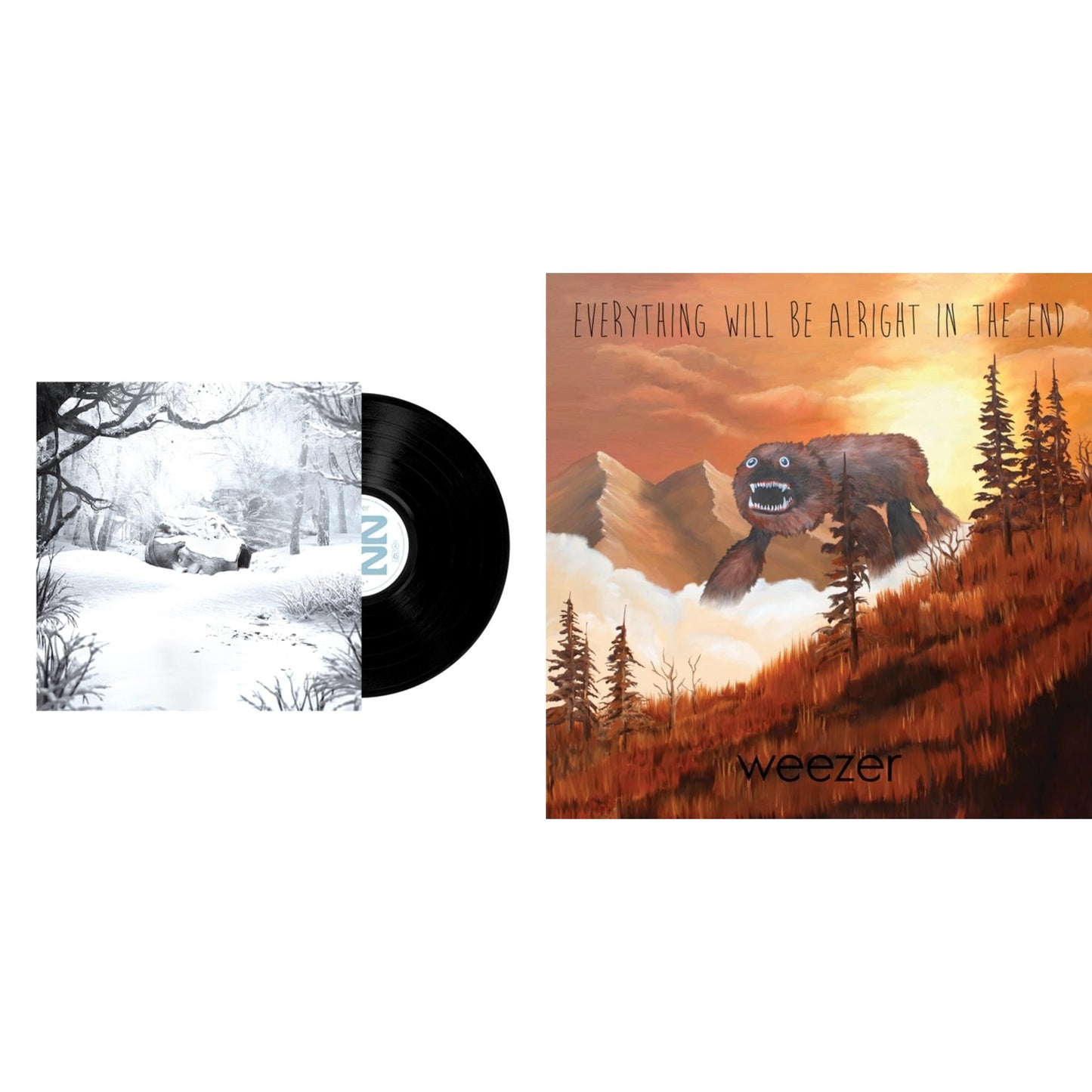 Weezer - Sznz: Winter & Everything Will Be Alright In The End - LP Vinyl Bundle