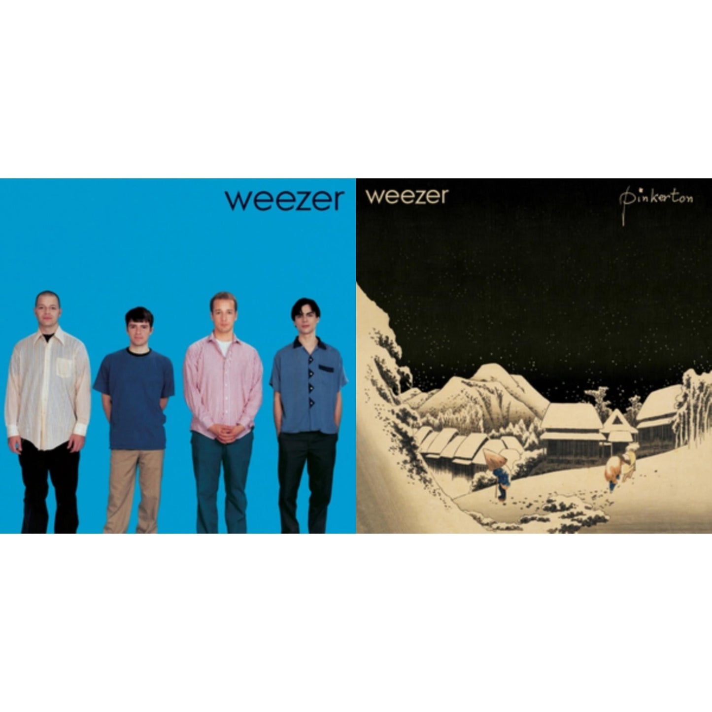 Weezer - Weezer (Blue Album) & Pinkerton - LP Vinyl Bundle