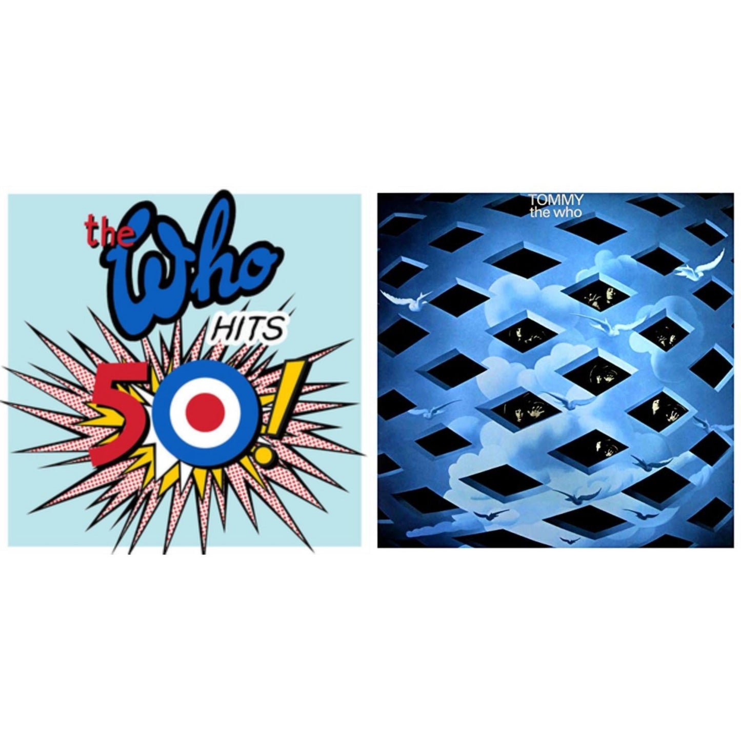 Who - Tommy & Who Hits 50 - LP Vinyl Bundle