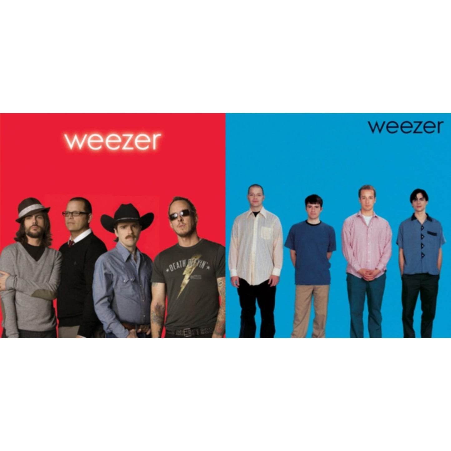 Weezer - Weezer (Blue Album) & Weezer (Red Album) - LP Vinyl Bundle