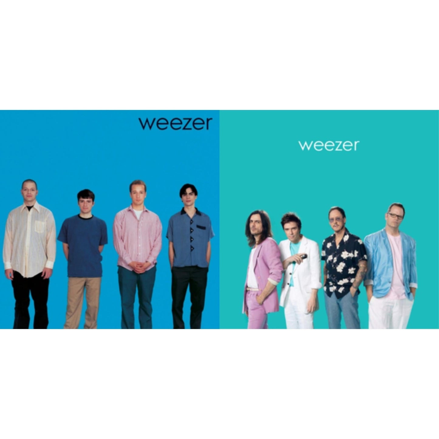 Weezer - Weezer: Teal Album & Weezer (Blue Album) - LP Vinyl Bundle