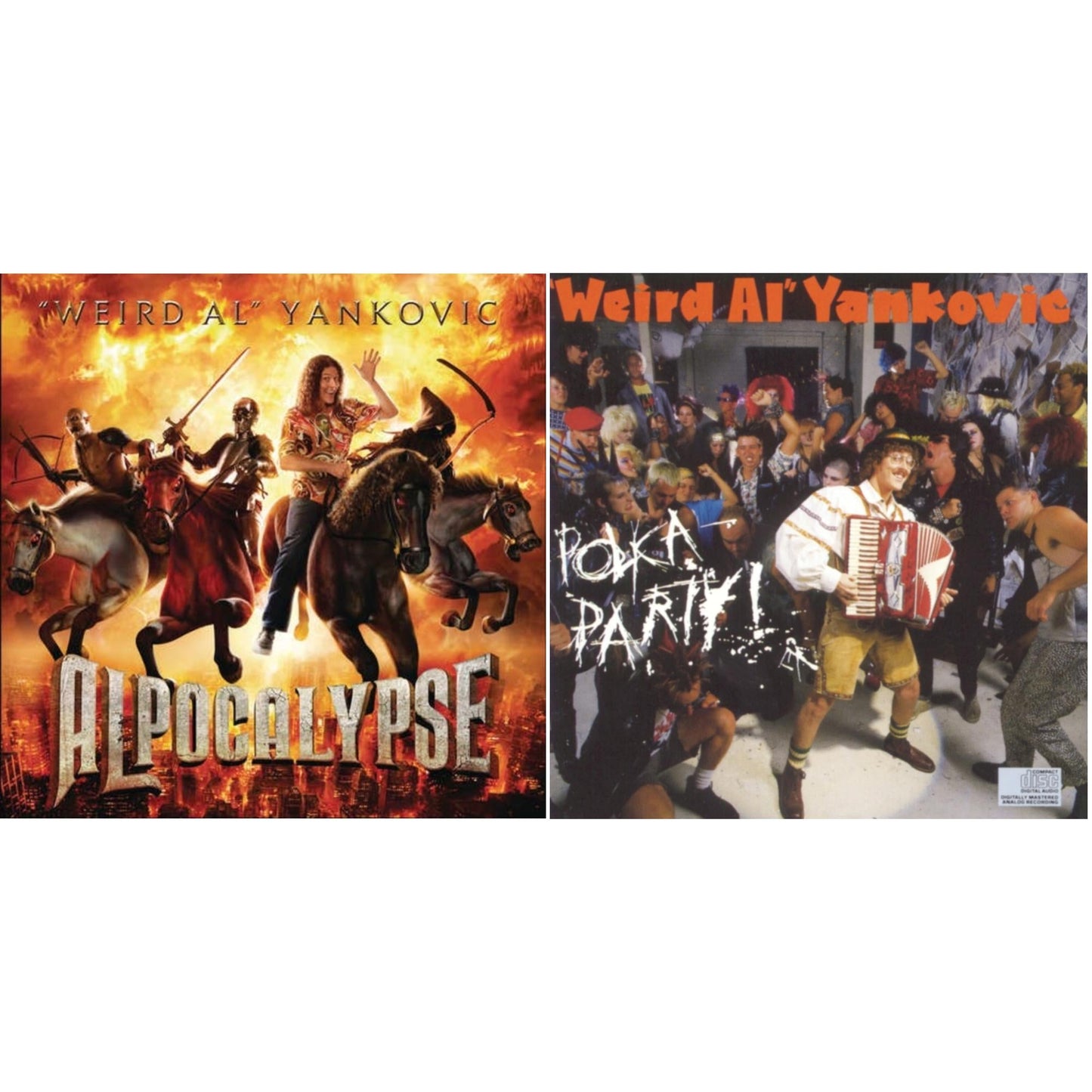 Weird Al Yankovic - Polka Party & Alpocalypse - CD Bundle