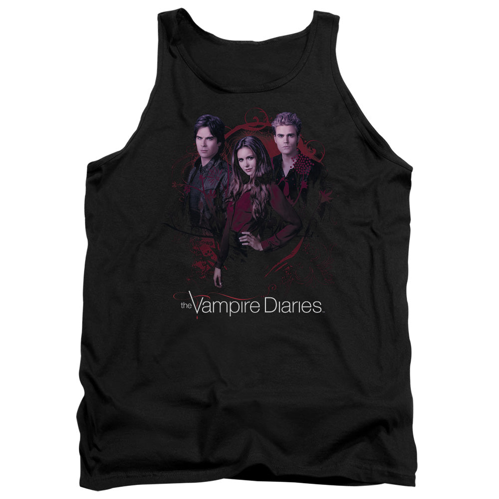 Vampire Diaries Company Of Three Mens Tank Top Shirt Black Officially Licensed