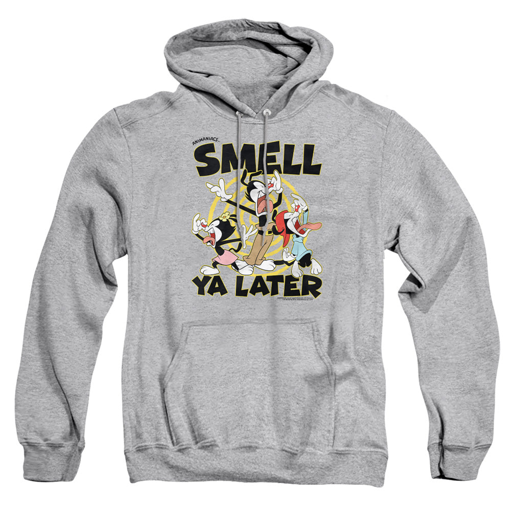 Animaniacs Smell Ya Later Mens Hoodie Athletic Heather Officially Licensed