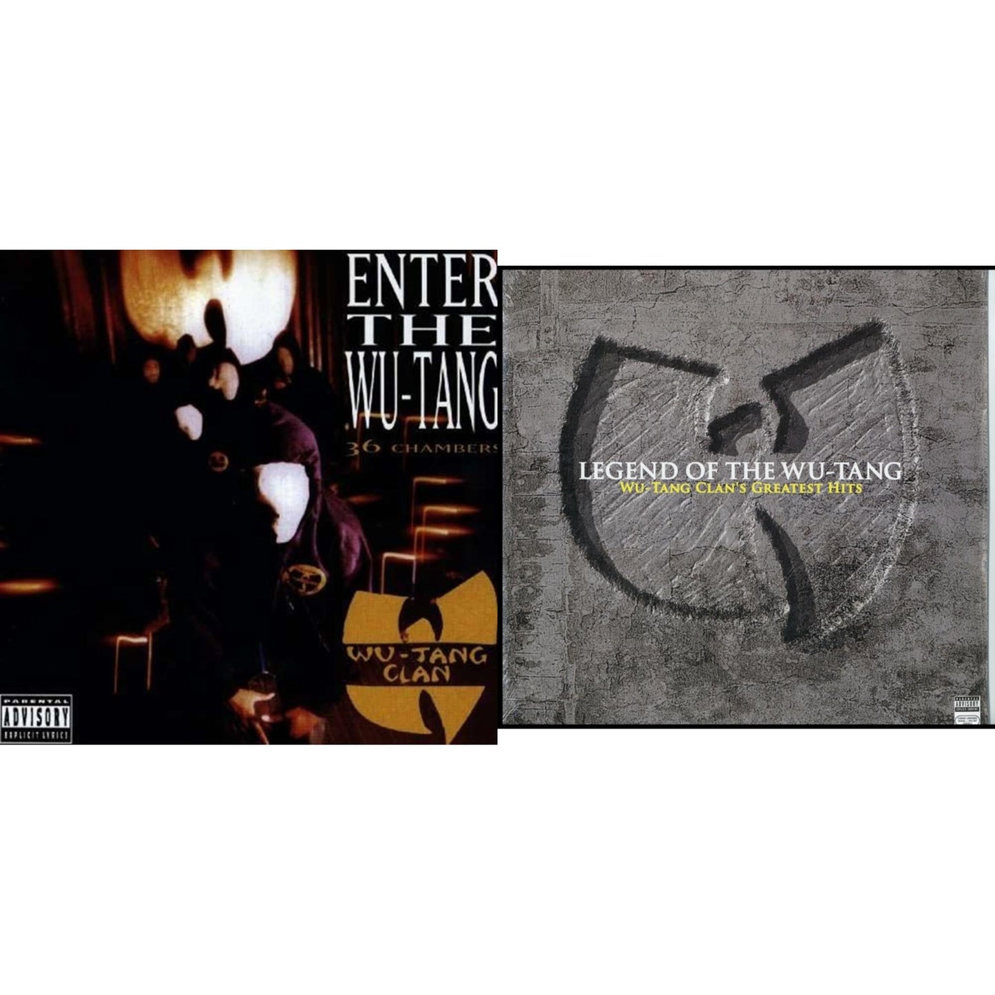 Wu-Tang Clan - Enter The Wu-Tang & Legend Of The Wu-Tang: Greatest Hits - LP Vinyl Bundle