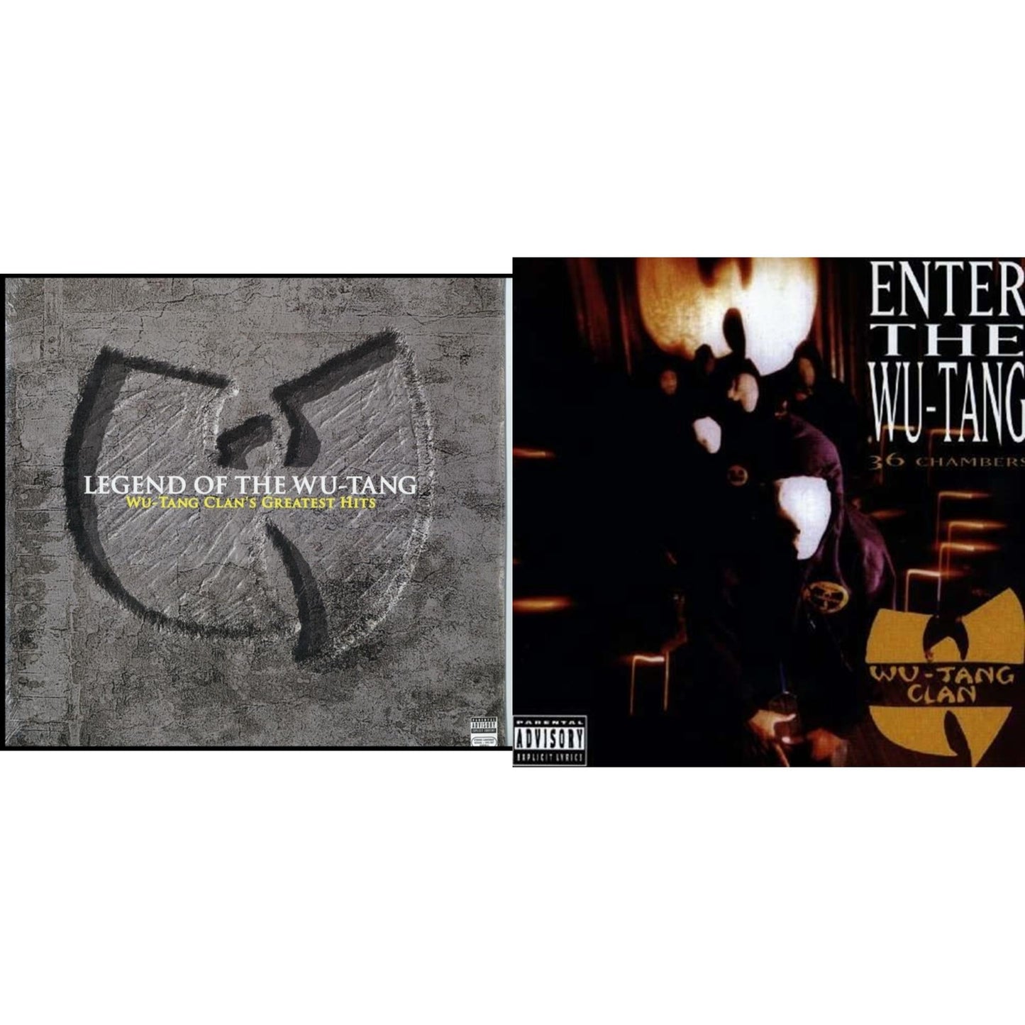 Wu-Tang Clan - Legend Of The Wu-Tang: Greatest Hits & Enter The Wu-Tang - LP Vinyl Bundle