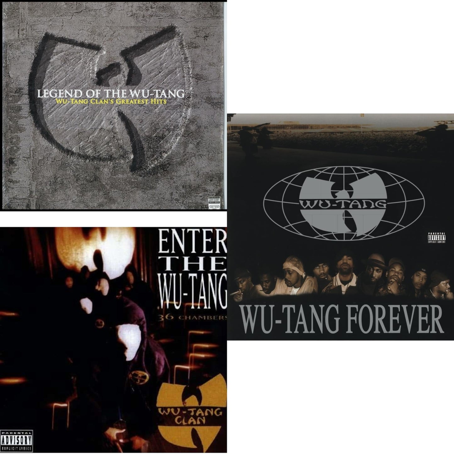 Wu-Tang Clan - Legend Of The Wu-Tang: Greatest Hits & Enter The Wu-Tang & Wu-Tang Forever (4 LP/180G)
