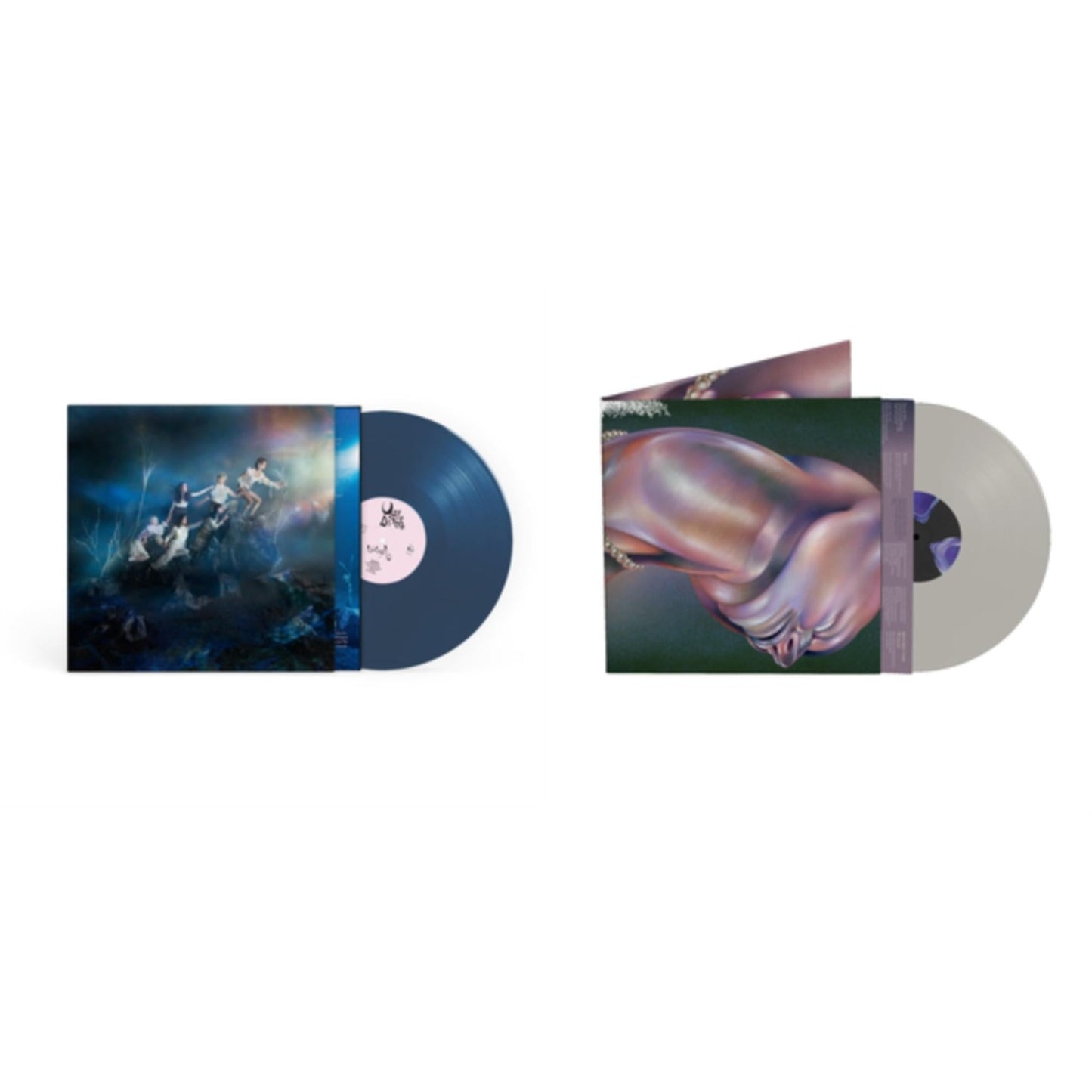 Walt Disco - Unlearning (Transparent Blue LP Vinyl) & Warping (Milky Clear Transparent LP Vinyl)